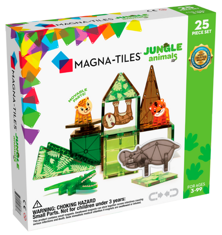 Jungle Animals: 25 Piece Set - Ages 3+