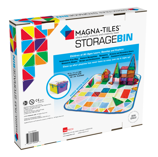 MT: Storage Bin & Interactive Playmat - Ages 3+