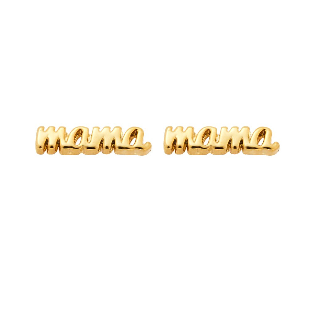 Earrings: Mama - Gold or Silver