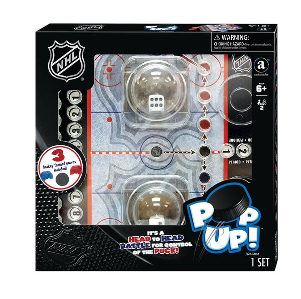 NHL Dice Pop-up Game - Ages 6+