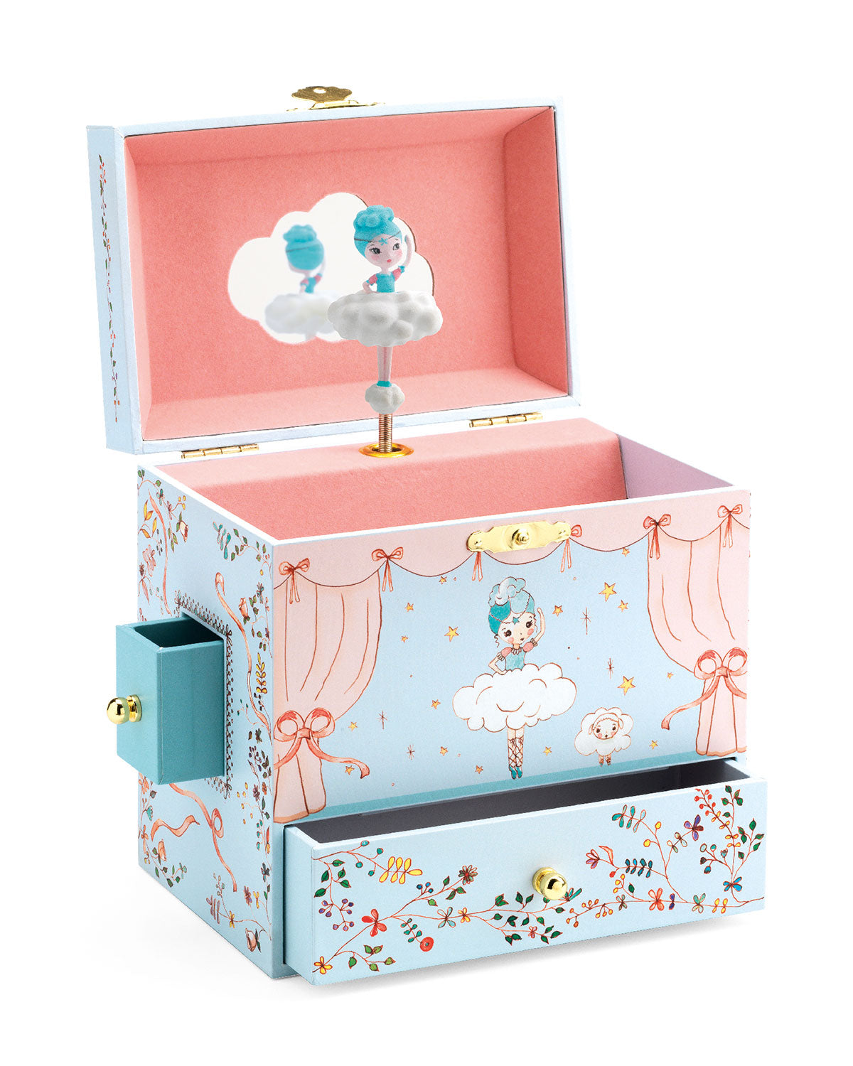 Djeco: Music Box: Ballerina on Stage - Ages 4+