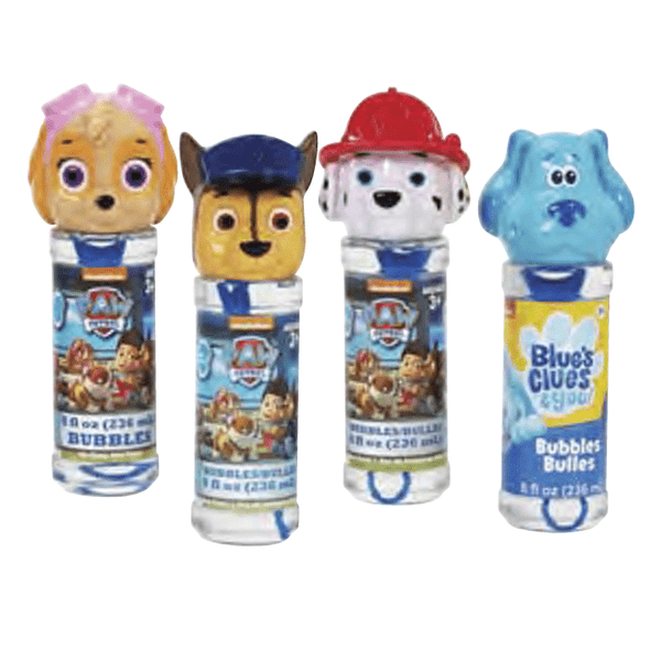 Nickelodeon Licensed Bubbles 8 oz.: Multiple Characters Available - Ages 3+