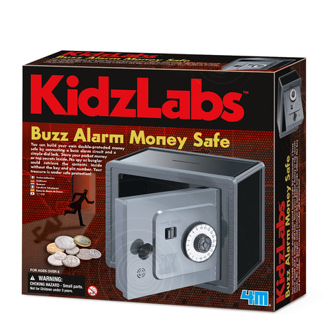 4M: Kidzlabs: Buzz Alarm Money Safe - Ages 8+