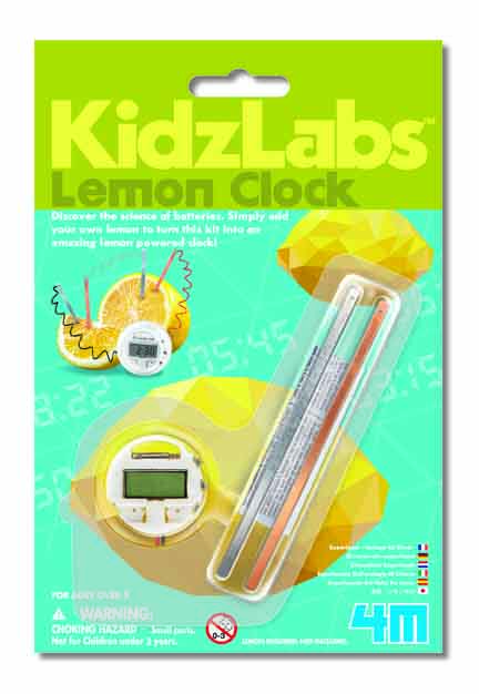 Lemon Clock - Ages 5+