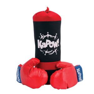 Punching Bag & Gloves - Ages 7+