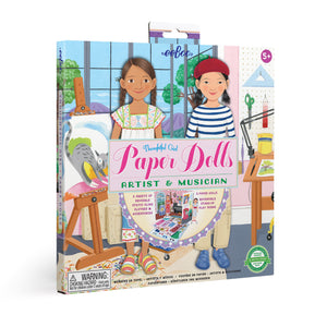 Musician and Artist Paper Dolls - Ages 5+