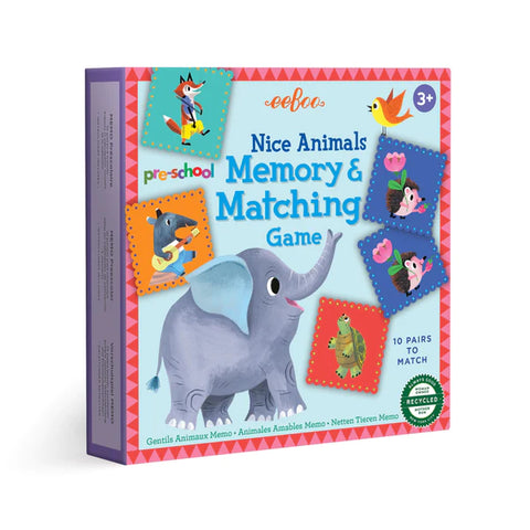 Pre-school Nice Animals  Matching Game Ages 3+