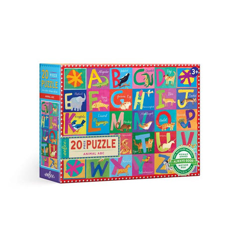 20pc Big Puzzle: Animal ABC - Ages 3+