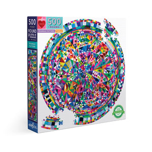 Triangle Pattern - Round 500pc Puzzle
