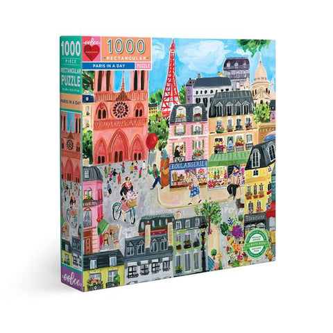 1000pc Puzzle: Paris in a Day