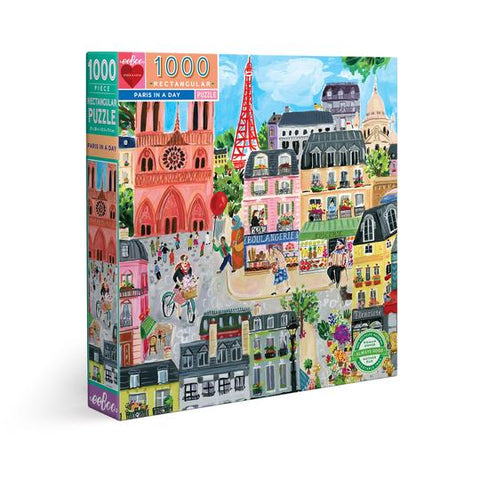 1000 Piece Puzzle: Paris in a Day - Ages 12+