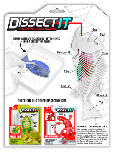 Dissect It: Synthetic Dissection Kit Piranha Lab - Ages 6+