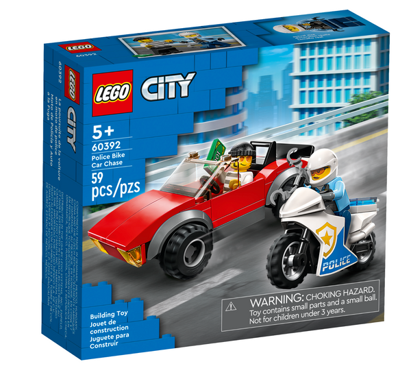 City: Police Bike Car Chase - Ages 5+