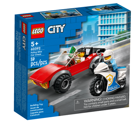 Lego: City Police Bike Car Chase - Ages 5+