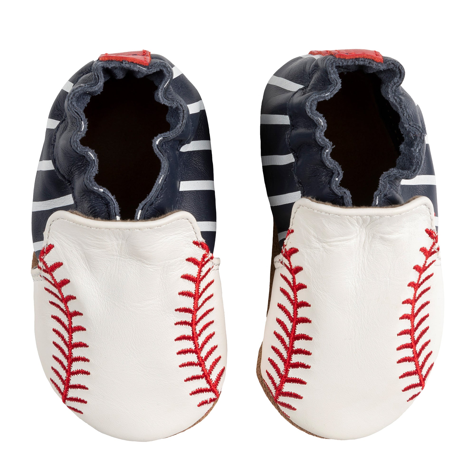 Soft Soles: Robinson Navy Leather - Ages 0-18mth