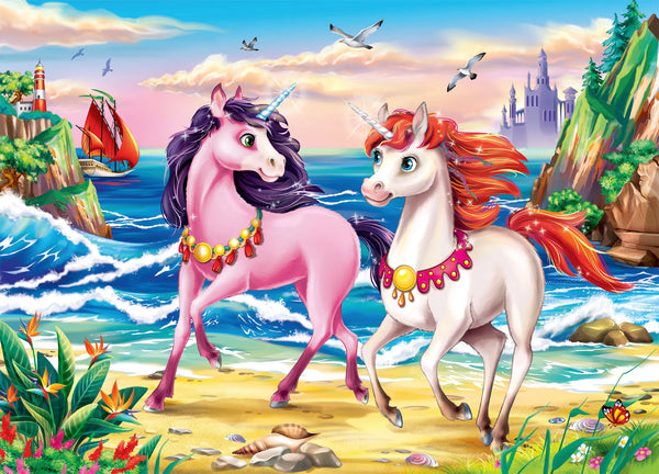 Beach Unicorns: 35pcs - Ages 4+