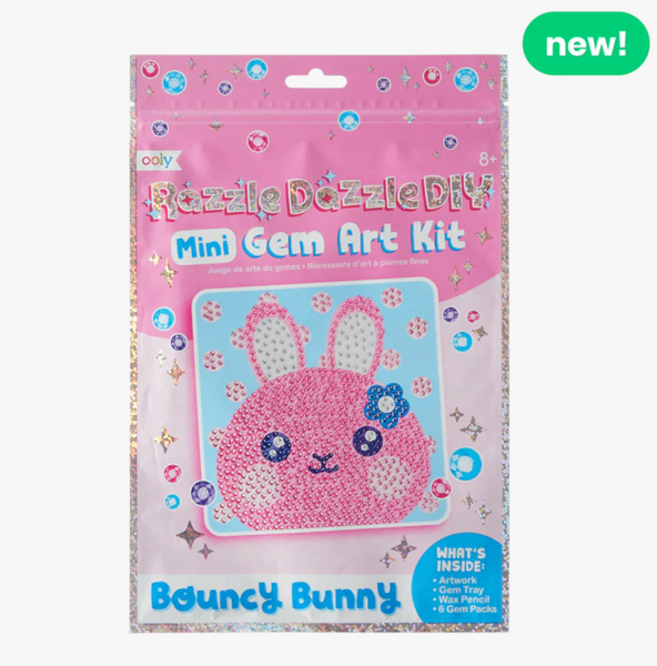 Razzle Dazzle DIY Gem Art Kit: Bouncy Bunny - Ages 8+
