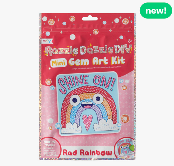 Razzle Dazzle DIY Gem Art Kit: Rad Rainbow - Ages 8+
