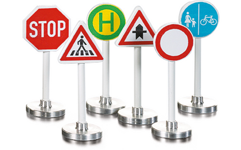 Siku: Road Signs - Toy Vehicle Accessories - Ages 3+