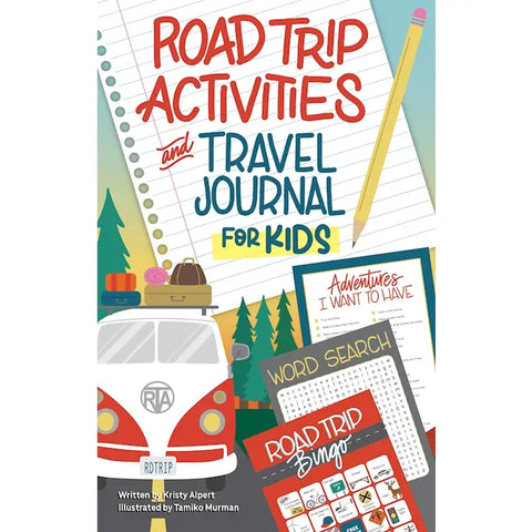 Road Trip Activities and Travel Journal for Kids - Ages 6+