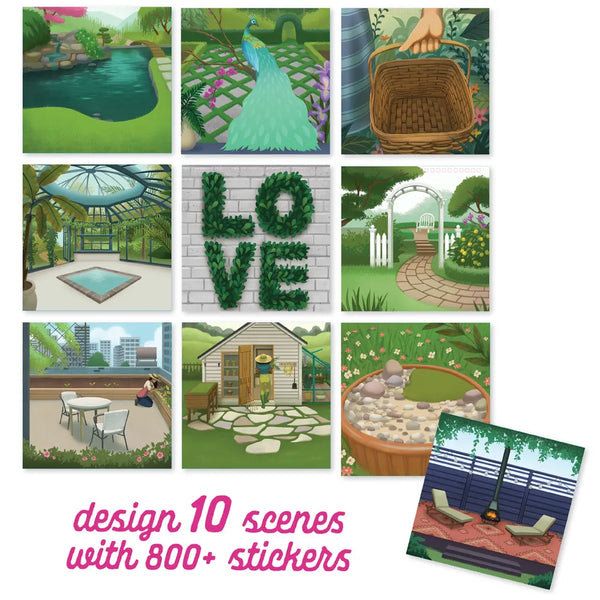 Sticker & Chill: Gardens - Ages 8+