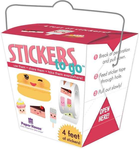Stickers to Go: Assorted Styles - Ages 3+