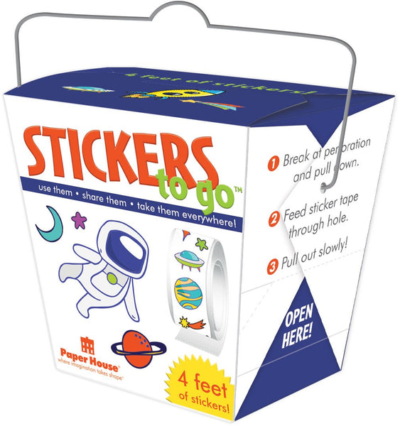 Stickers to Go: Assorted Styles - Ages 3+