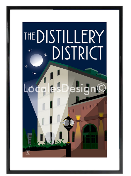 The Distillery District Print 11" x17"