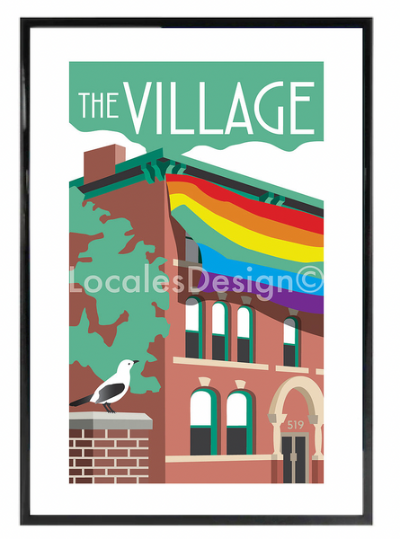 The Village #2 Print 11" x17"