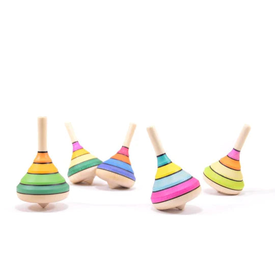 Spin Top - Wooden: Harlequin - Ages 6+
