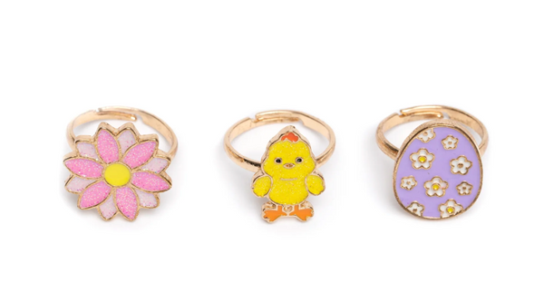 GP: Easter Egg Rings 3pc Set - Ages 3+
