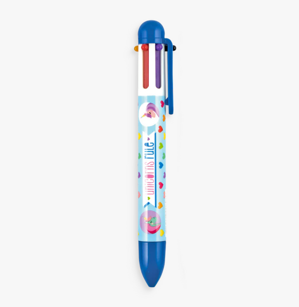 6 Click Pen: Unique Unicorns- Ages 3+