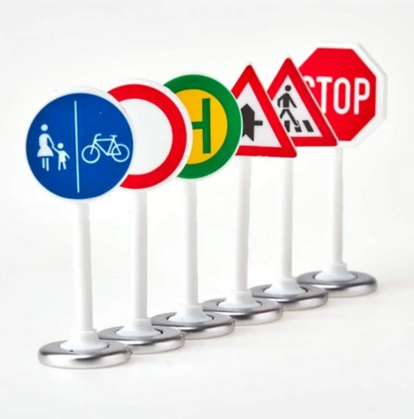 Siku: Road Signs - Toy Vehicle Accessories - Ages 3+