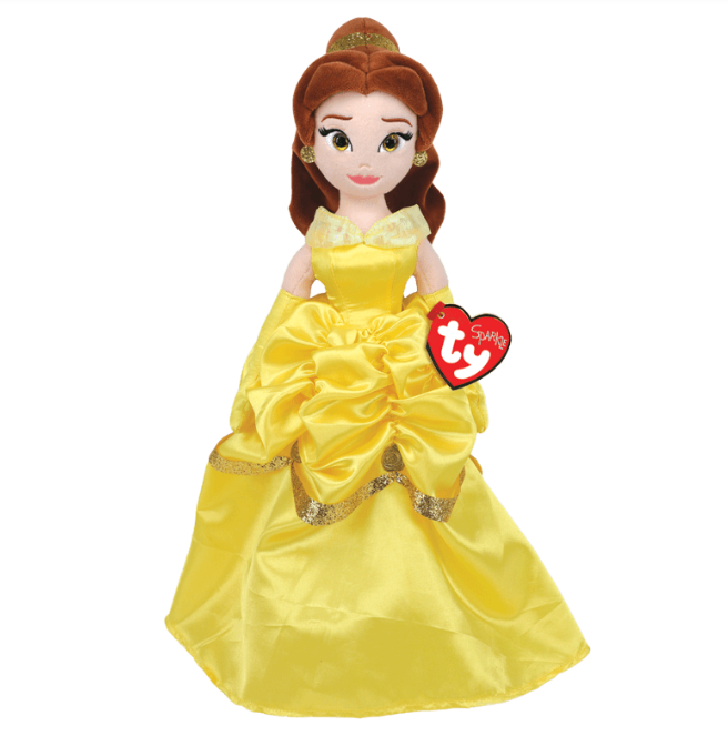 TY: Belle Plush Doll (Beauty and the Beast) - Ages 3+