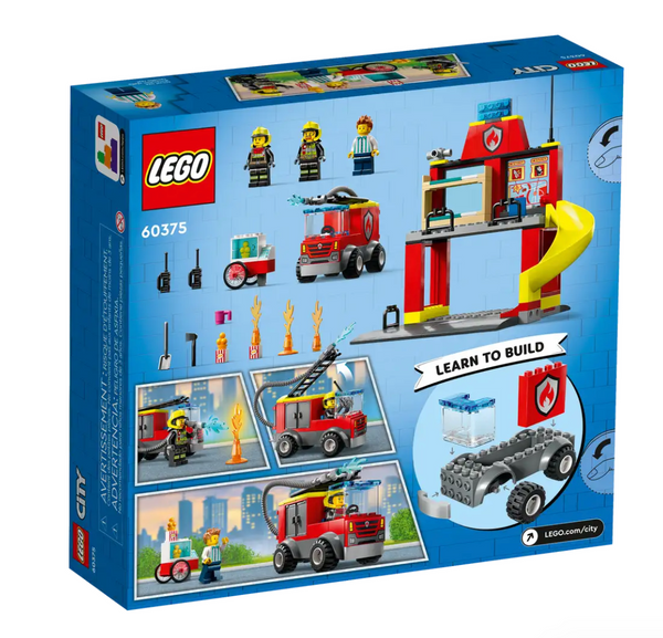 Lego: City Fire Station and Fire Truck - Ages 4+