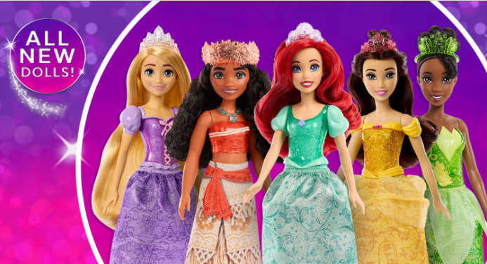 All disney princess dolls sales