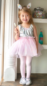 GP: Iridescent Bunny Tutu With Headband - Ages 4-6