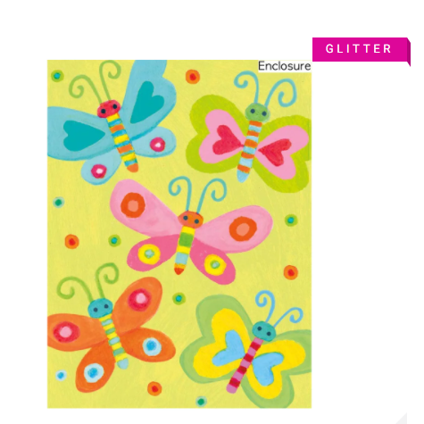 GC: Butterfly Pattern - Gift Enclosure