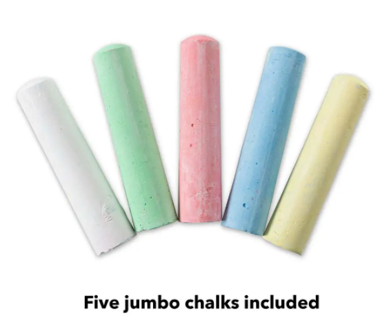 ChalkScapes: Chalk Mat with Jumbo Chalk - Ages 3+
