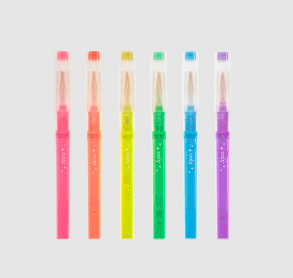 Oh My Glitter: 6 Glitter Highlighters - Ages 6+