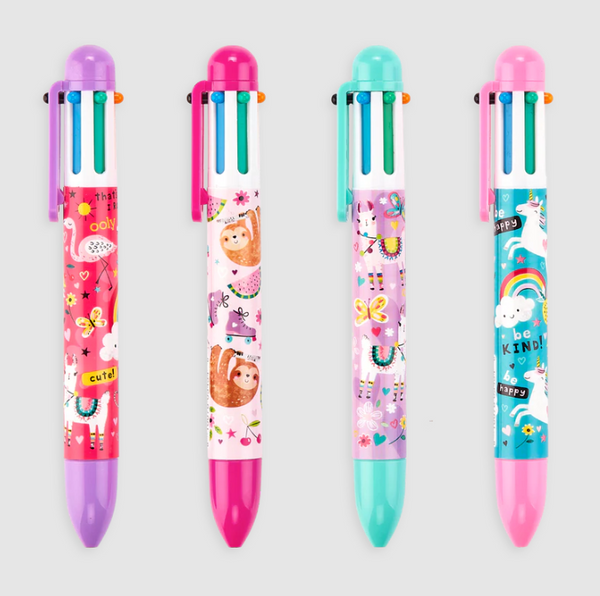 6 Click Pens: Funtastic Friends - Ages 3+