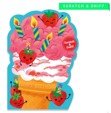 GC: Double Scoop - Birthday Card
