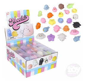 Gummy Mochi Animals 1.5" Squishies Assorted - Ages 3+