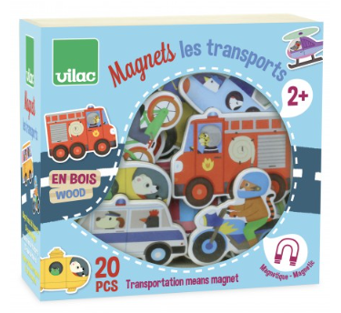 Vilac Transportation Magnets