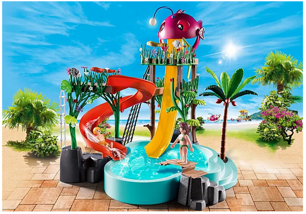 Water Park With Slides - Ages 4+