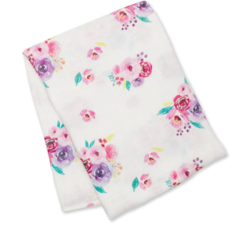 Bamboo Cotton Swaddle Single Pack: Multiple Styles Available  - Ages 0+