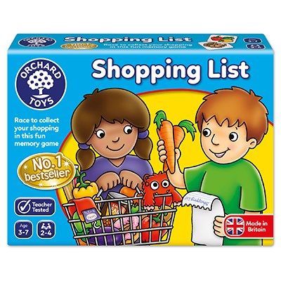 Shopping List - Ages 3+