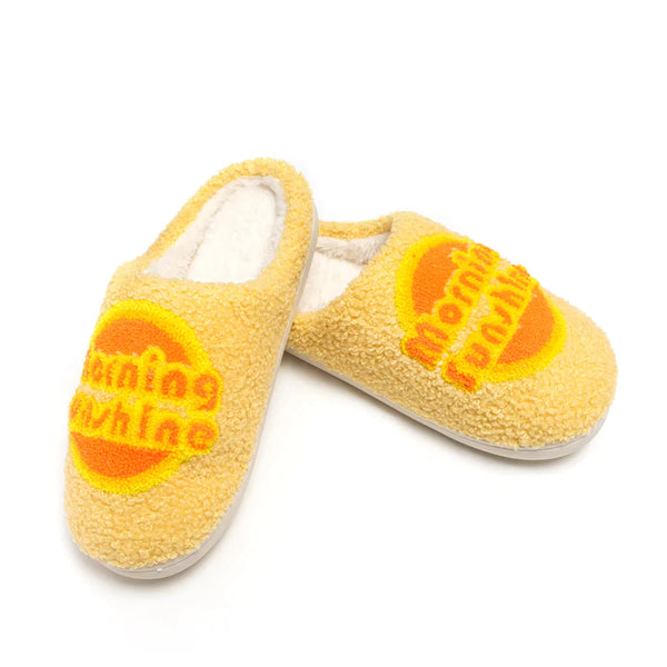 Morning Sunshine Slippers: Multiple Sizes Available