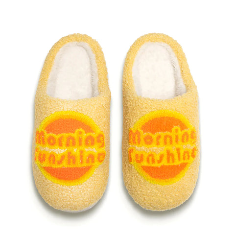 Morning Sunshine Slippers: Multiple Sizes Available
