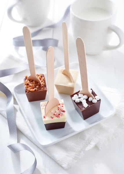 Chalet Hot Chocolate Stir Spoon Gift Set - Set of 4